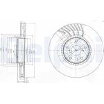 Delphi BG9011 Bremsscheibe