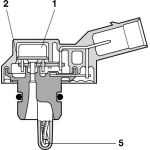 Sensor, Öltemperatur 0 281 006 282 Sensor, Öltemperatur 0 281 006 282
