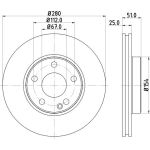 Bremsscheibe 8DD 355 119-601