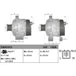 Denso DAN1013 Generator Denso DAN1013 Generator