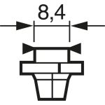 Glühlampe 1 987 302 255 Glühlampe 1 987 302 255