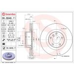 Brembo 09.6948.11 Bremsscheibe PRIME LINE - UV Coated Brembo 09.6948.11 Bremsscheibe PRIME LINE - UV Coated