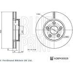 Bremsscheibe ADBP430029