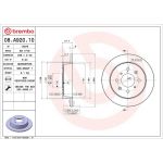 Brembo 08.A920.10 Bremsscheibe PRIME LINE Brembo 08.A920.10 Bremsscheibe PRIME LINE
