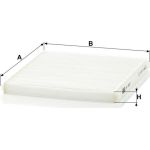 MANN-FILTER CU 2027 Innenraumfilter, Partikelfilter MANN-FILTER CU 2027 Innenraumfilter, Partikelfilter