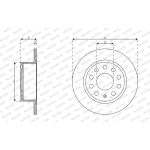 Bremsscheibe DDF2699C Bremsscheibe DDF2699C