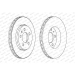 Ferodo DDF1154C Bremsscheibe PREMIER Coat+ disc