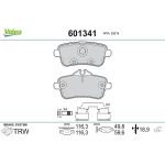 Valeo 601341 Bremsbelagsatz, Scheibenbremse Valeo 601341 Bremsbelagsatz, Scheibenbremse