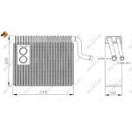 Verdampfer, Klimaanlage 36050
