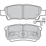 Valeo 598852 Bremsbelagsatz, Scheibenbremse