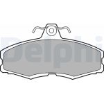 Delphi LP250 Bremsbelagsatz, Scheibenbremse Delphi LP250 Bremsbelagsatz, Scheibenbremse