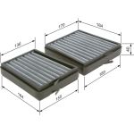 BOSCH 1 987 435 536 Innenraumfilter BOSCH 1 987 435 536 Innenraumfilter