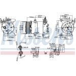 Kompressor, Klimaanlage 89571 Kompressor, Klimaanlage 89571