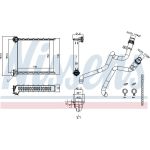 Wärmetauscher, Innenraumheizung 73942 Wärmetauscher, Innenraumheizung 73942