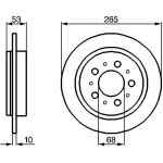 Bremsscheibe 0 986 478 042 Bremsscheibe 0 986 478 042