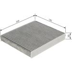 BOSCH 1 987 435 570 Innenraumfilter