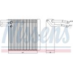 Verdampfer, Klimaanlage 92188 Verdampfer, Klimaanlage 92188