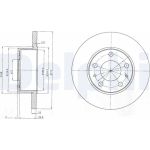 Delphi BG3753 Bremsscheibe