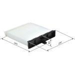 BOSCH 1 987 432 094 Innenraumfilter BOSCH 1 987 432 094 Innenraumfilter