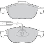 Valeo 302074 Bremsbelagsatz, Scheibenbremse ESSENTIAL
