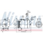 Kompressor, Klimaanlage 89034 Kompressor, Klimaanlage 89034