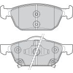 Valeo 601508 Bremsbelagsatz, Scheibenbremse