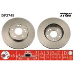 Bremsscheibe DF2749 Bremsscheibe DF2749
