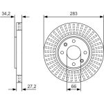 Bremsscheibe 0 986 479 W69 Bremsscheibe 0 986 479 W69
