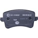 Hella 8DB 355 025-391 Bremsbelagsatz, Scheibenbremse Hella 8DB 355 025-391 Bremsbelagsatz, Scheibenbremse