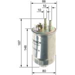 Kraftstofffilter 0 450 906 407
