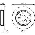 Bremsscheibe 0 986 478 877 Bremsscheibe 0 986 478 877
