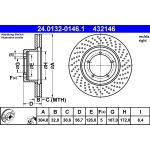 Bremsscheibe 24.0132-0146.1