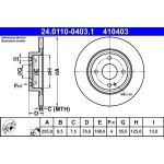 Bremsscheibe 24.0110-0403.1