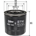 Ölfilter 586143
