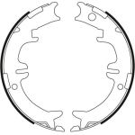 Bremsbackensatz, Feststellbremse GS8446 Bremsbackensatz, Feststellbremse GS8446