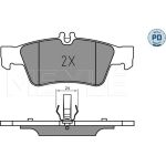 Bremsbelagsatz, Scheibenbremse 025 233 3516/PD Bremsbelagsatz, Scheibenbremse 025 233 3516/PD