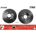 TRW DF3088 Bremsscheibe