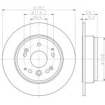 Bremsscheibe 8DD 355 120-321 Bremsscheibe 8DD 355 120-321
