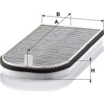 MANN-FILTER CUK 3642-2 Innenraumfilter, Aktivkohlefilter