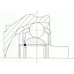 Gelenksatz, Antriebswelle 23548