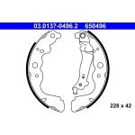 Bremsbackensatz 03.0137-0496.2 Bremsbackensatz 03.0137-0496.2