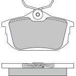 Bremsbelagsatz, Scheibenbremse 1170021 Bremsbelagsatz, Scheibenbremse 1170021