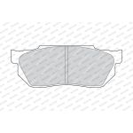 Ferodo FDB300 Bremsbelagsatz, Scheibenbremse PREMIER ECO FRICTION Ferodo FDB300 Bremsbelagsatz, Scheibenbremse PREMIER ECO FRICTION