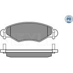 Bremsbelagsatz, Scheibenbremse 025 233 4017/PD