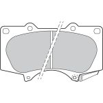 Valeo 598857 Bremsbelagsatz, Scheibenbremse