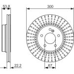 Bremsscheibe 0 986 479 653 Bremsscheibe 0 986 479 653
