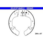 ATE 03.0137-0445.2 Bremsbackensatz ATE 03.0137-0445.2 Bremsbackensatz