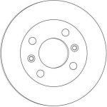 Bremsscheibe DF4458
