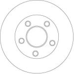Bremsscheibe DF4273S