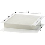 MANN-FILTER CU 2680 Innenraumfilter, Partikelfilter
